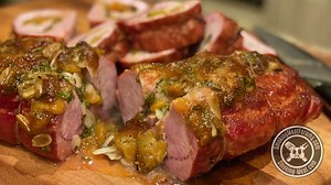 Stuffed Butterflied Pork Loin on the Smoker - Learn to Smoke Meat with Jeff Phillips
