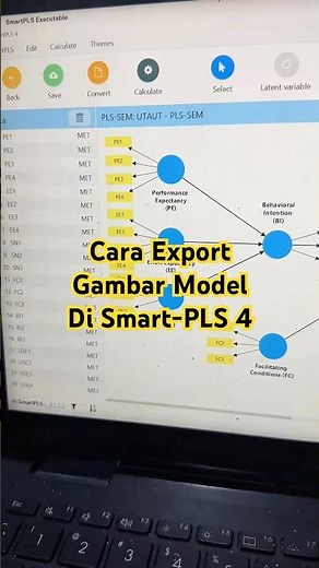 How to Save Research Model Images in SMART-PLS 4 #smartpls4