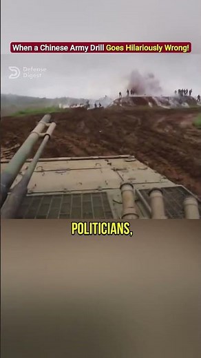 When a Chinese Army Drill Goes Hilariously Wrong!