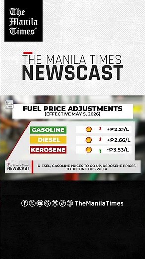 Diesel, gasoline prices to go up, kerosene prices to decline this week