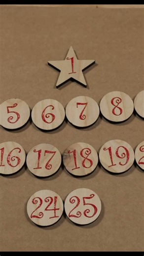CUSTOM TREE COUNTDOWN CALENDAR | Full video out!
