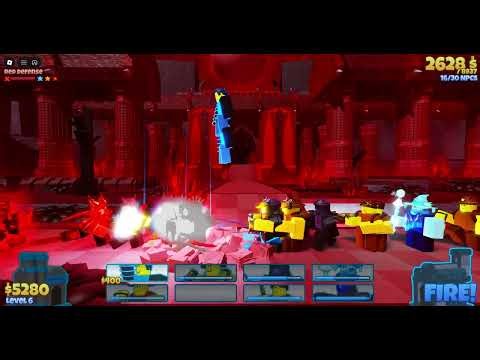 Roblox The Battle Bricks tumore mode Crimson Skies stage 1 (3 star)