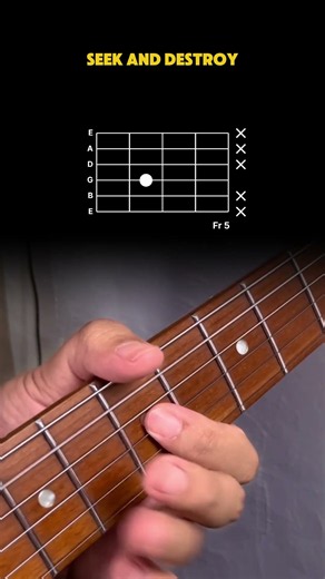 Metallica - Seek And Destroy || Tutorial