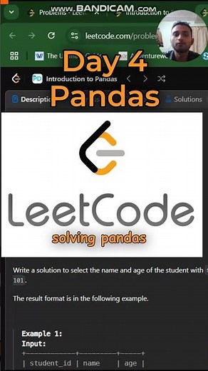 Day 4: Solving Pandas LeetCode Problems |Master Data Selection in Pandas| #python #leetcode #coding