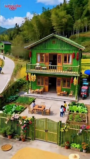 Very Beautiful Village House | Morning View from the Countryside