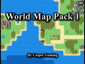 [Map Pack] World Map Pack 1 for RPG Maker MZ