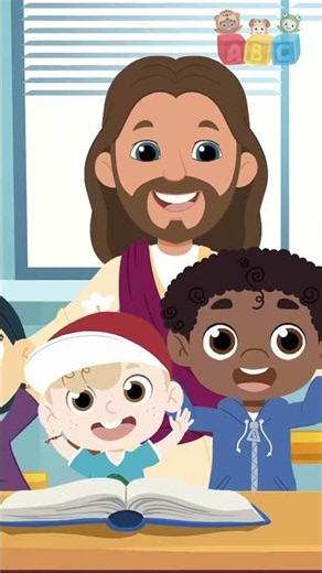 Learn ABC with Jesus ✝️ | Christian Anime Alphabet Song for Kids