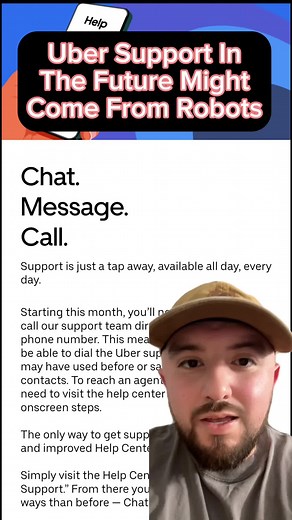 Uber Support Transitioning to Robots: What Drivers Need to Know