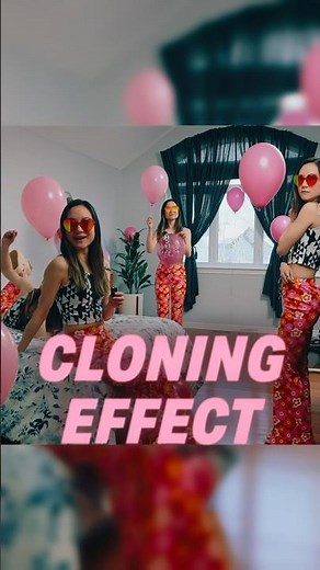 Tutorial: how to do a clone effect 🎈