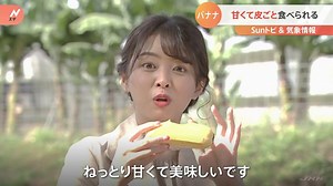 皮ごと食べられるバナナ【SUNトピ】 | TBS NEWS DIG