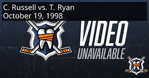 Cam Russell vs. Terry Ryan, October 19, 1998 - Chicago Blackhawks vs. Montreal Canadiens | HockeyFights
