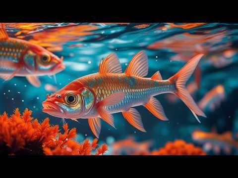 Underwater Ambient World | Ocean Waves & Relaxing Music for Study, Sleep & Peace of Mind