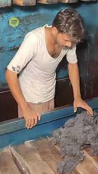 Recycling of Waste Garments Into Cotton Yarn Manufacturing #cotton #recycling #waste #yarn #process