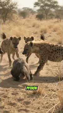 5 Hyenas Surround a Honey Badger… Then It Fights Back! 🦡🔥