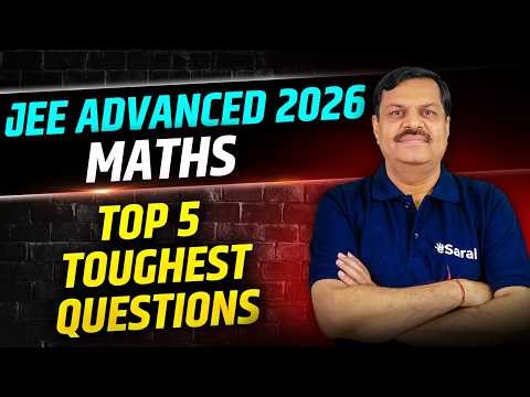 JEE Advanced 2026 Paper Solution & Answer Key 🚨|Maths Top 5 Toughest Questions 😱| eSaral