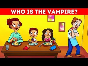 ARE YOU READY TO RACK YOUR BRAIN? 🦇 19 VAMPIRE RIDDLES AND BRAIN GAMES WITH ANSWERS!
