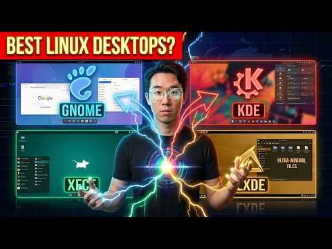 Popular Linux Desktop Environments: GNOME, KDE, XFCE, LXDE