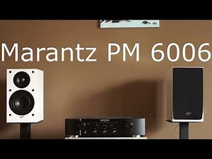 Amp Feature: Marantz PM6006- I'm loving it! (Comments at the end)