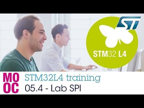 STM32L4 training: 05.4 Communication peripherals - Hands-on SPI