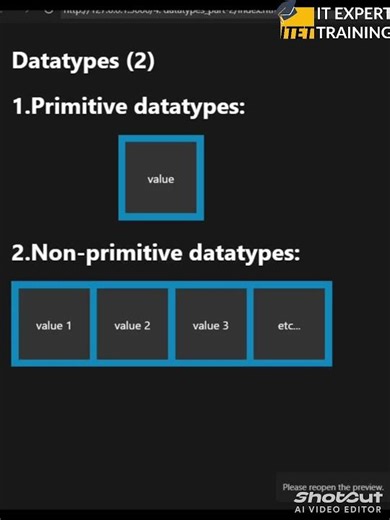 Primitive vs Non-Primitive datatypes in JS