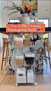 11K views · 61 reactions | Hosting 101: You can’t forget the leftovers! 旅 Skip the scramble for containers and roll out the holiday leftover cart instead! It's the ultimate holiday hosting hack for guests to take home their festive favorites. SHOP: https://container.store/3Ou4vSk at #TheContainerStore | The Container Store | Facebook