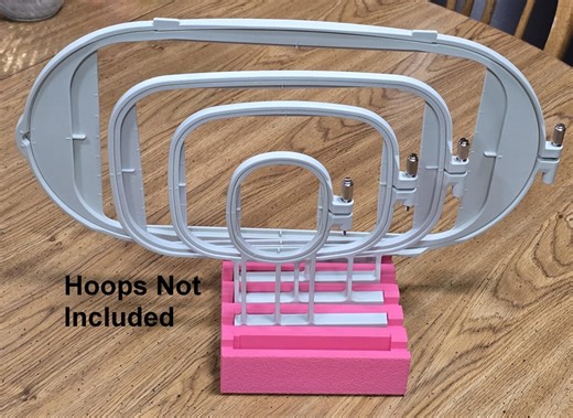 Brother - Baby Lock Embroidery Hoop Storage - 7 Slot Tabletop (24 Colors!) - Etsy
