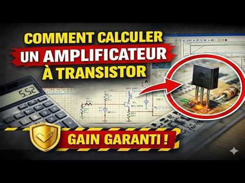 Comment calculer un amplificateur à transistor (Gain garanti !)