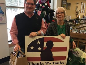 Milford Library, Nonprofit Collect Clothes For Troops