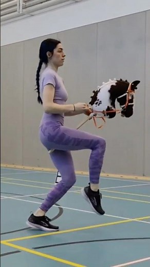 Very interesting hobby horse competition! #funfacts #hobbyhorse