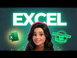 (Part 1) Learn Excel Basics | MS Excel for Beginners | With detailed Examples