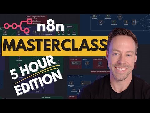 Learn to Build & Sell No Code AI Agents (5 Hour n8n Masterclass)