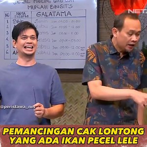 4.5M views · 57K reactions | Surya : Pak Mau Mancing, Cak Lontong : Gak Mau Ah !!  #laporpaktrans7 #laporpak #talkpod #talkpodnet #tonightshow #tonightshownet #tnspremier #suryainsomnia #vindes #vincentdesta #vincent #desta #indrajegel #andretaulany #andhikapratama #ayutingting #wendicagur #kikysaputri #hestipurwadinata #trans7official #quoteslaporpak #laporpakreaction #jedagjedug #lucu #feelinggood | Feby Ardina | Facebook
