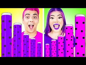 I Only Ate Pink vs Purple Foods for 24 Hours