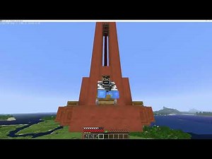 Minecraft Create Mod Drop Tower