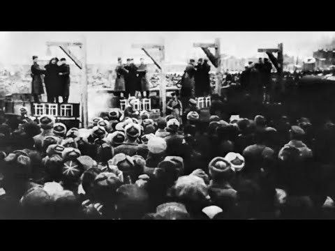 REAL FOOTAGE - The First Soviet Execution of Nazi War Criminals