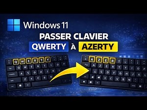 Comment changer son clavier QWERTY en AZERTY sur Windows 11 !