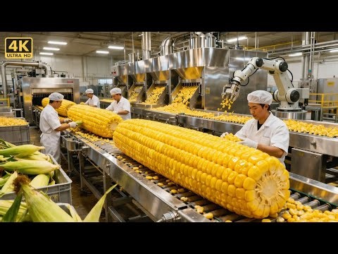 Inside the Popcorn Factory: Complete Industrial Process from Start to Finish
