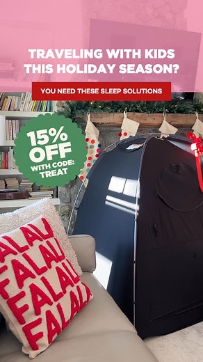 The deals are too good to sleep on. Save 15% Site Wide with this early Black Friday Deal! Create a dark, cozy sleep space that helps your little one rest soundly anywhere. 🛏️ Travel-ready toddler sleep setup 💤 Comfort privacy for better rest 🎁 Limited-time deal — use code: TREAT | SlumberPod