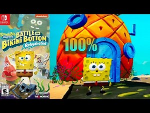 SpongeBob SquarePants: Battle For Bikini Bottom Rehydrated [60] 100% Switch Longplay