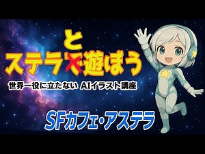 「ステラと遊ぼう！」 ChatGPTでイラスト作成の裏側 AIの現状と未来 カフェ・アステラ♯4