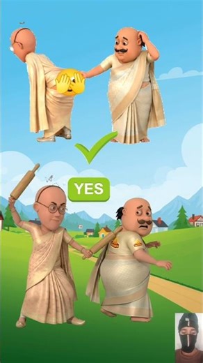 Motu Patlu vfx toon part 29 #shorts #viral