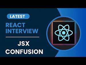 React Interview Question in Hindi # JSX full form Confusion