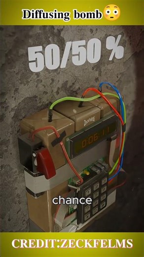 how to diffuse a bomb ? 🥹 #facts #ytshorts #shorts