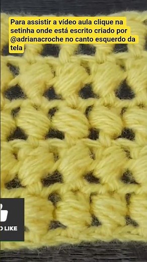 Crochet bead stitch. The video tutorial is now available!