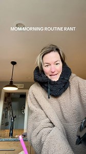 yesterday I said: “I’ve got morning routine down to a T” 🥸 Andddd… just like that—the parenting universe says “STFU and never let them see you get comfortable again! ”. 👁️👄👁️ #moms #morningroutine #momlife | Nicki Unplugged
