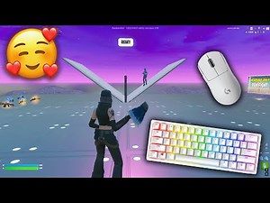Chill ASMR🤩 1v1 BUILD FIGHT 🏆Satisfying Fortnite Keyboard Sounds