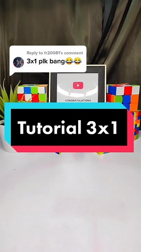 Easy Rubik's Cube 3x1 Solve Tutorial