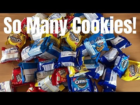 OREO Original, OREO Golden, CHIPS AHOY! & Nutter Butter Cookie Snacks Variety Pack!