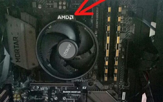 AMD原装散热器正确安装方法及使用