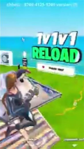 RTNITE 1V1V1 RELOAD 1V1 REALISTICS FREE FOR ALL CHHETZ MAP CODE #shortsvideo #1million #gaming